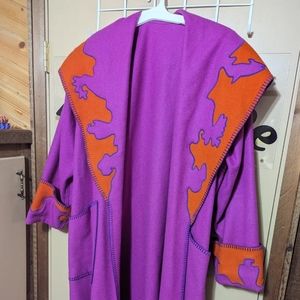 Vintage Cindy Owings Designs Wool Coat